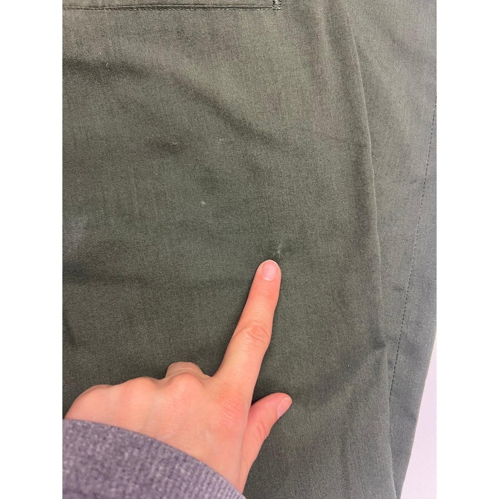 Vintage Sears Perma Prest Mens Green Dress Pants Size 34 x 30 Office Casual - Picture 11 of 13